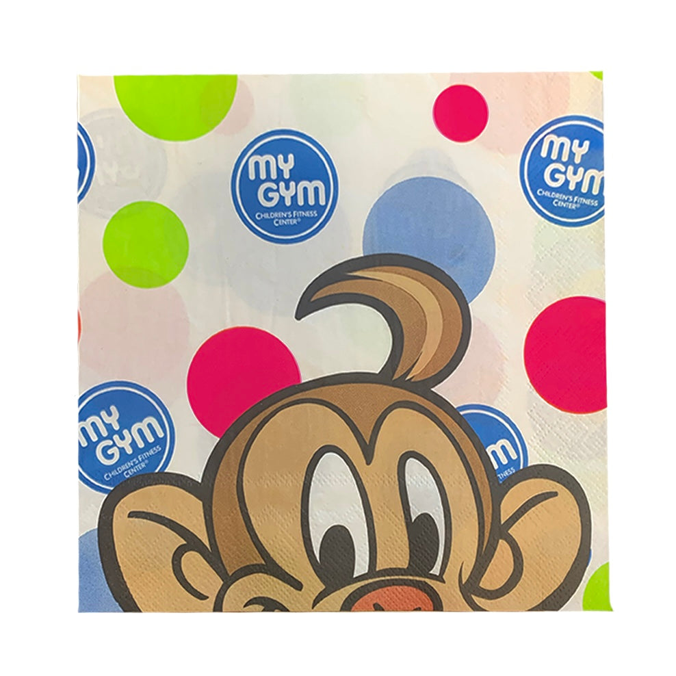 Peek-a-Boo Mymo Napkins (Set of 200: 4 packs x 50 pieces)